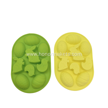 Easter Rabbit Bunny Egg Silicone Molds